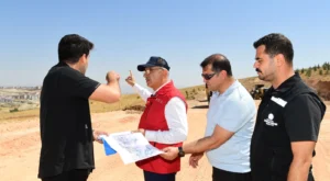Malatya’da Kuzey ve Güney Kuşak Yollarında çalışmalar sürüyor