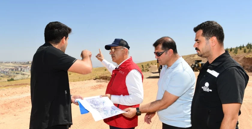 Malatya’da Kuzey ve Güney Kuşak Yollarında çalışmalar sürüyor