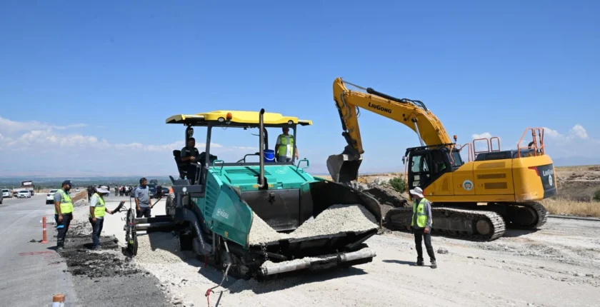 Malatya’da Yaka bağlantı yolu tamamlanıyor