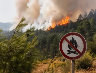 Marmaris’te yangına havadan ve denizden yoğun müdahale