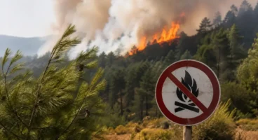 Marmaris’te yangına havadan ve denizden yoğun müdahale