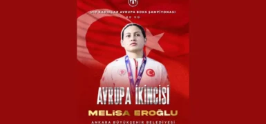 Melisa Eroğlu Avrupa ikincisi oldu