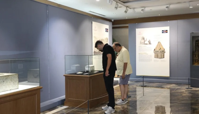 Mukaddes emanetler Ordu’da sergileniyor