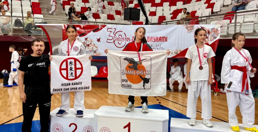 Önder Can Spor Kulübü’nden Kırklareli Karate İl Şampiyonası’nda 14 derece