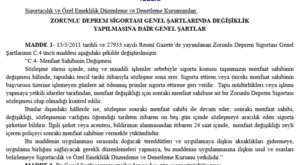 DASK’ta sistem değişti! Konut satışında mevcut poliçe sona erecek