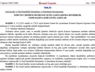 DASK’ta sistem değişti! Konut satışında mevcut poliçe sona erecek