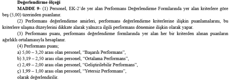 Merkez Bankası'ndan personel için performans değerlendirme yönetmeliği