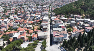 Manisa Soma'da Turgutalp Mahallesi ilk kez sıcak asfaltla buluşuyor