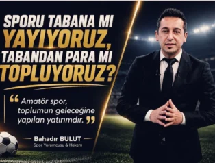 Spor yorumcusu Bulut: ''Sporu tabana mı yayıyoruz, tabandan para mı topluyoruz?''