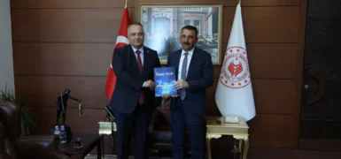 TİMBİR Genel Başkan Yardımcısı Baloğlu, Vali Hacıbektaşoğlu ile internet medyasını görüştü