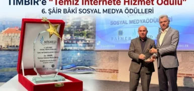 TİMBİR’e “Temiz İnternete Hizmet Ödülü”: Şâir Bâkî Sosyal Medya Ödülleri’nde anlamlı buluşma
