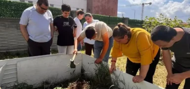 Toprağa değen eller, hayata yeşeren umutlar