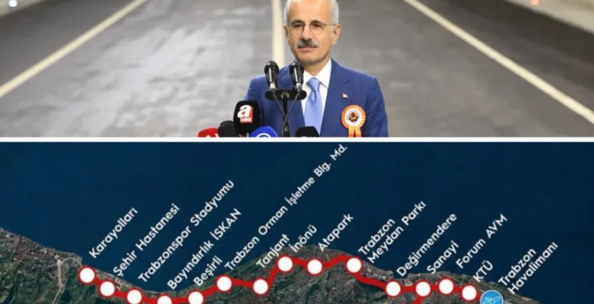 Trabzon Raylı Sistem Hattı için tarih belli oldu