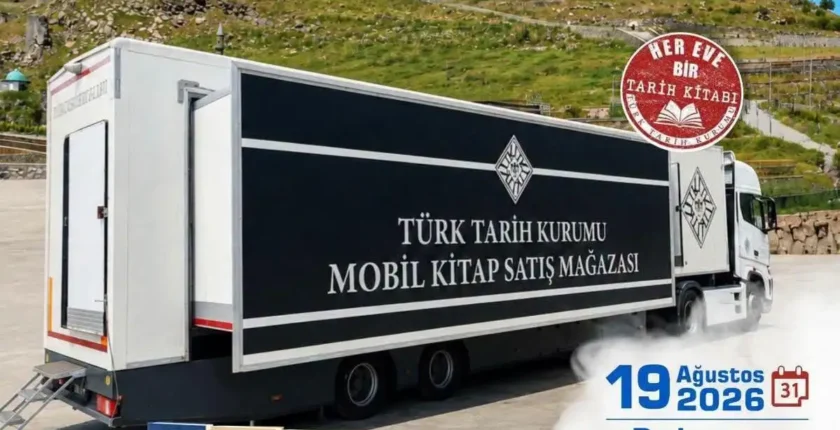 TTK Mobil Kitap Satış Mağazası Kars'lı kitapseverlerle buluşacak