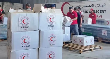 Türk Kızılayı, Gazze'de insani yardımlarını sürdürüyor