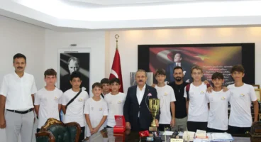 Türkiye Şampiyonlarından Başkan Koçal’a teşekkür