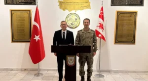 Vali Ziya Polat’tan Tuğgeneral Kadir Çelik’e hayırlı olsun ziyareti