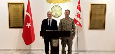 Vali Ziya Polat’tan Tuğgeneral Kadir Çelik’e hayırlı olsun ziyareti