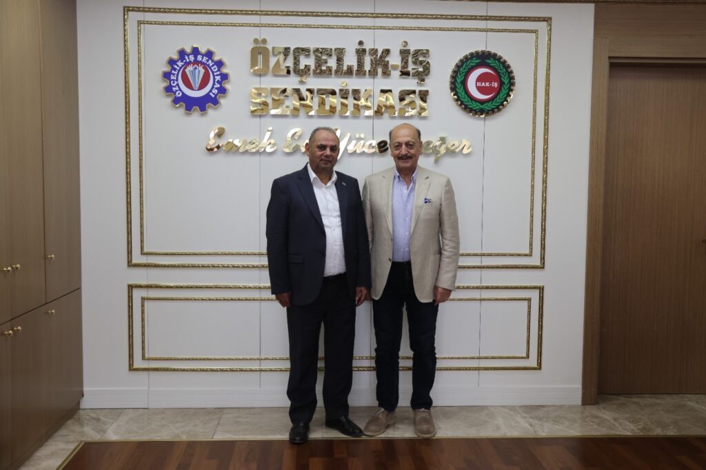 Vedat Bilgin’den Özçelik-İş Sendikası’na ziyaret