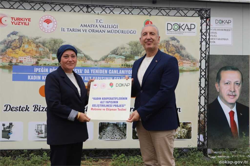 Amasya’da üretim altyapısına 21,2 milyon liralık destek