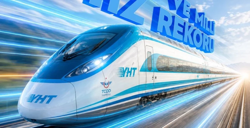 Milli Elektrikli Hızlı Tren Testte 250 Kilometre Hıza Ulaştı