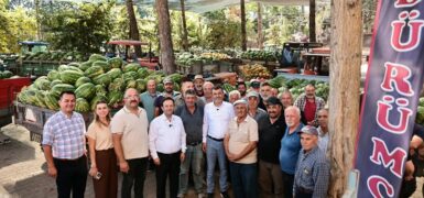 Denizli’de Üreticiden Alınan Tonlarca Karpuz İhtiyaç Sahibi Ailelere Ulaştırılıyor