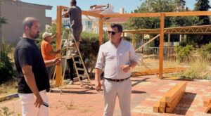 Keşan'da merhum Vahit Ersöz’ün anısına açık hava anasınıfı projesi