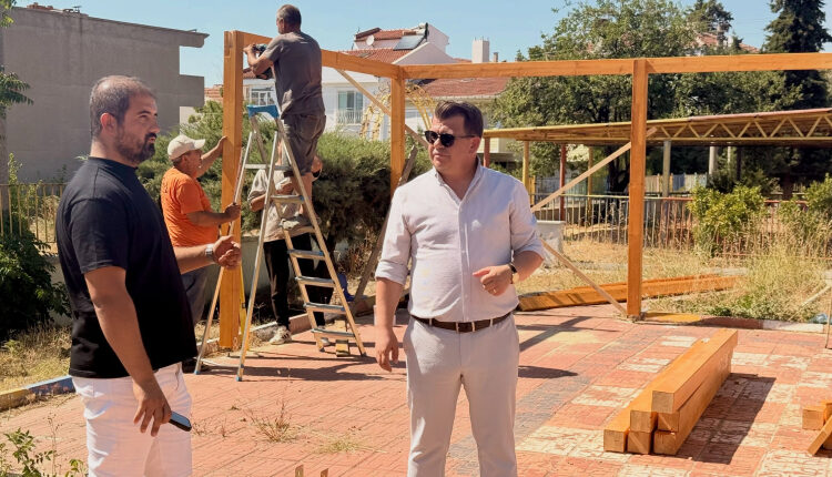Keşan'da merhum Vahit Ersöz’ün anısına açık hava anasınıfı projesi Keşan'da merhum Vahit Ersöz’ün anısına açık hava anasınıfı projesi