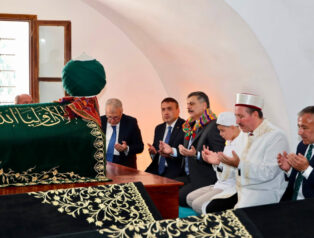 İçişleri Bakanı Mustafa Çiftçi Söğüt’te… Ertuğrul Gazi’nin türbesini ziyaret etti
