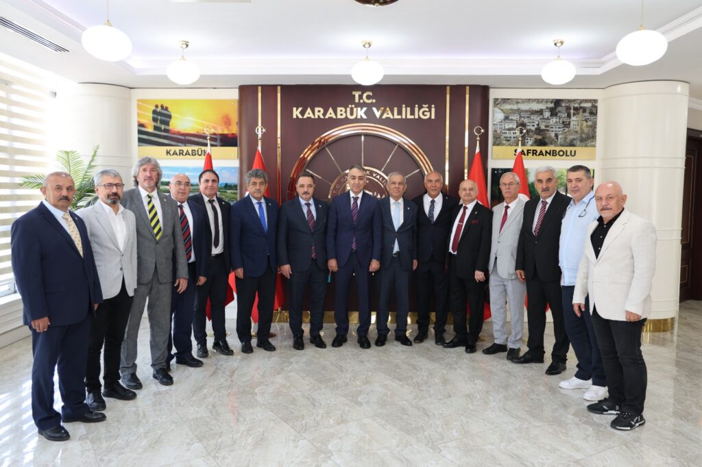 Basın Temsilcilerinden Karabük Valisi'ne Ziyaret