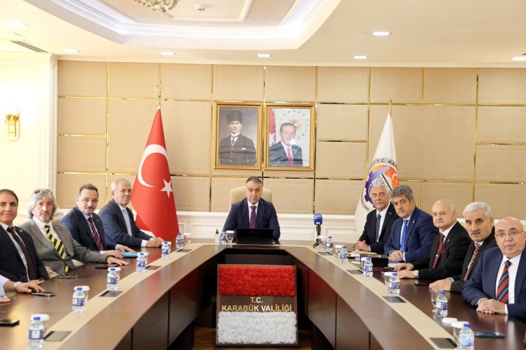 Basın Temsilcilerinden Karabük Valisi'ne Ziyaret