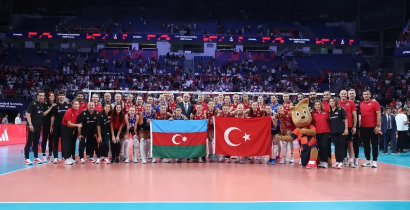 A Milli Kadın Voleybol Takımı, Avrupa Şampiyonası’nda çeyrek finalde
