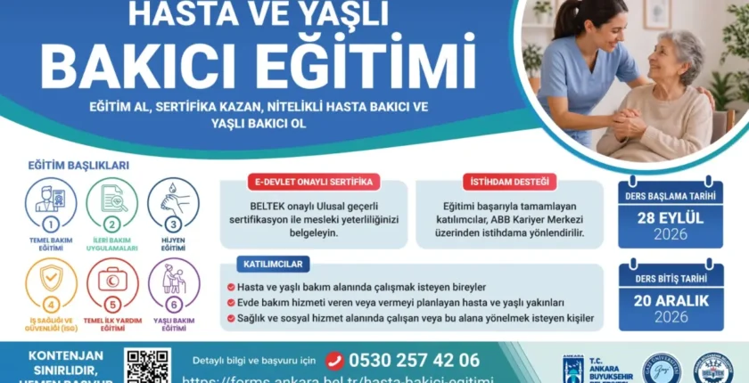 ABB’den sertifikalı “Hasta ve Yaşlı Bakıcı Eğitimi” programı