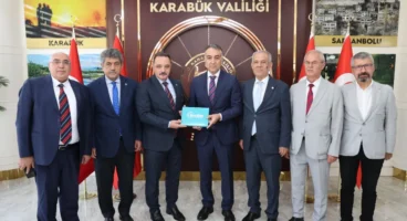 Basın Temsilcilerinden Karabük Valisi'ne Ziyaret