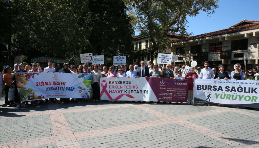 Bursa'da 3-9 Eylül Halk Sağlığı Haftası etkinlikleri başladı