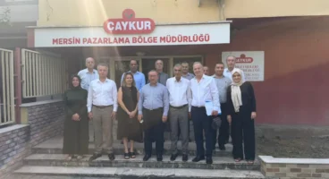 Çaykur Genel Müdürü Yusuf Ziya Alim'den Mersin bölgesine ziyaret