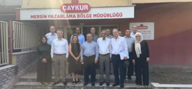 Çaykur Genel Müdürü Yusuf Ziya Alim'den Mersin bölgesine ziyaret