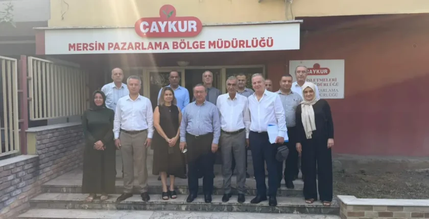 Çaykur Genel Müdürü Yusuf Ziya Alim'den Mersin bölgesine ziyaret