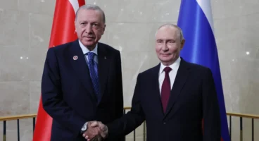 Cumhurbaşkanı Erdoğan, Rusya Devlet Başkanı Putin ile bir araya geldi