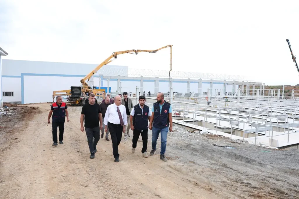 Düzce'nin "Dev İçme Suyu Arıtma Tesisi" bitmek üzere