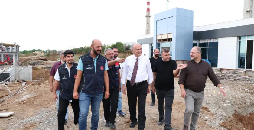 Düzce'nin "Dev İçme Suyu Arıtma Tesisi" bitmek üzere