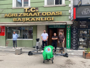 Ağrı’da tarımsal ilaçlamada teknoloji dönemi… Zirai drone sahaya indi