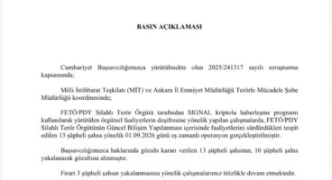 Ankara’da FETÖ’nün bilişim yapılanmasına 10 gözaltı