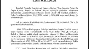 Üsküdar’da başkan vekilliği seçiminin tarihi belli oldu
