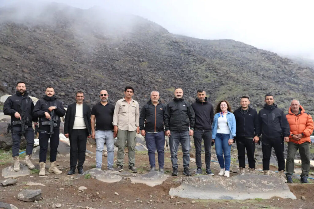 Kaymakam Ayvat'tan Ağrı'da inceleme gezisi
