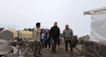 Kaymakam Ayvat'tan Ağrı'da inceleme gezisi