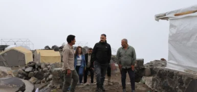 Kaymakam Ayvat'tan Ağrı'da inceleme gezisi