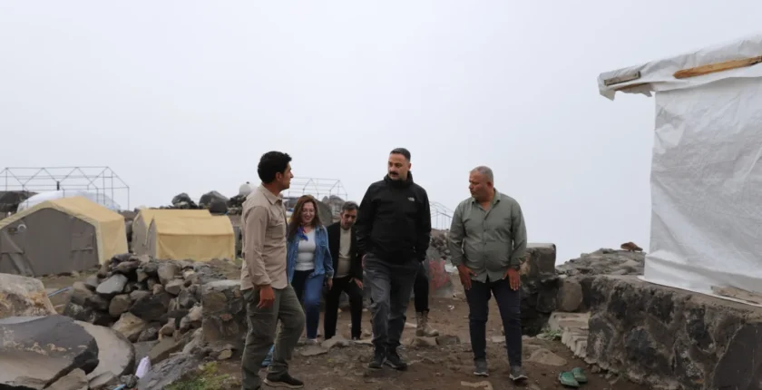 Kaymakam Ayvat'tan Ağrı'da inceleme gezisi Kaymakam Ayvat'tan Ağrı'da inceleme gezisi