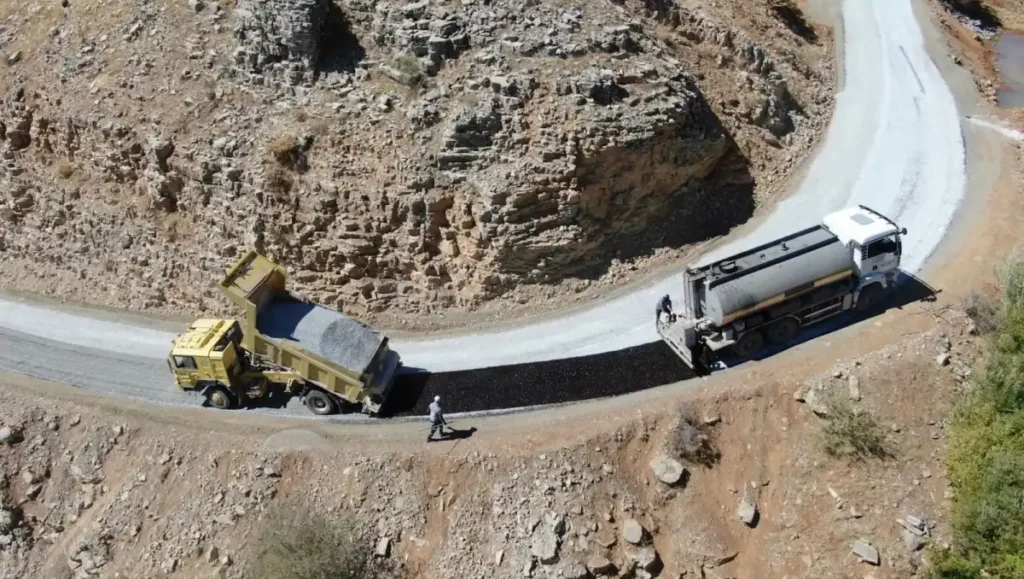 Malatya’da kırsal yollar yenileniyor