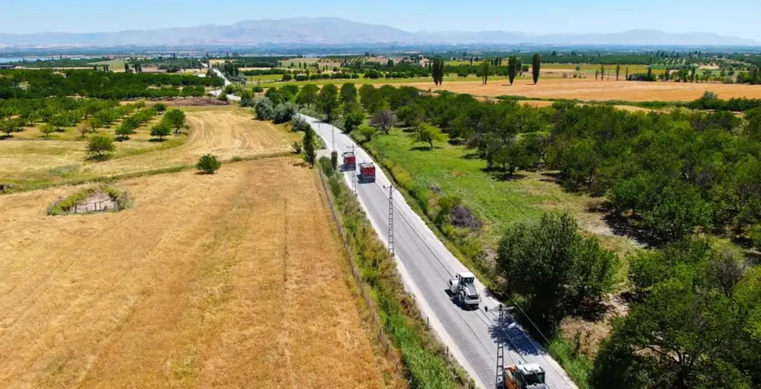 Malatya’da kırsal yollar yenileniyor